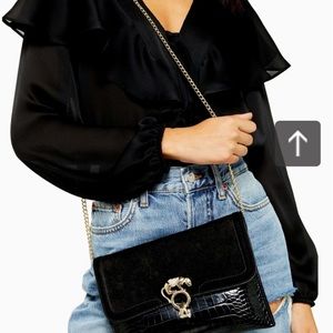 Nordstrom topshop panther clutch